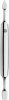 ZWILLING CLASSIC INOX Zestaw do manicure – czerwone skórzane etui, 5 elementów